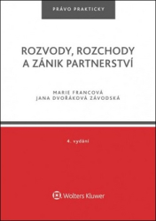 Francová, Marie; Závodská, Jana - Rozvody, rozchody a zánik partnerství