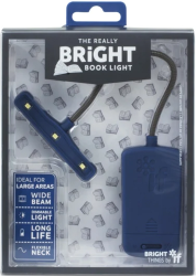 Lampička Bright book light modré