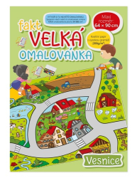 Fakt velká omalovánka Vesnice