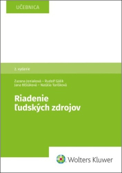 Joniaková, Zuzana; Blštáková, Jana; Tarišková, Natália; Gálik, Rudolf - Riadenie ľudských zdrojov