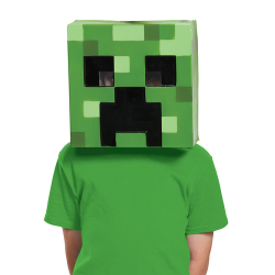 Maska Minecraft Creeper