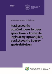 Bojmírová, Simona Heseková - Poskytovanie pôžičiek peer to peer spôsobom