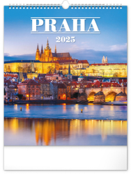 Praha 2025 - nástěnný kalendář