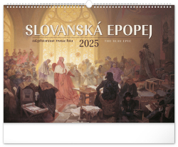 Slovanská epopej 2025 - nástěnný kalendář