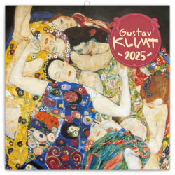 Gustav Klimt 2025 - nástěnný kalendář