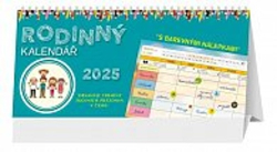 Rodinný kalendář 2025 - stolní kalendář