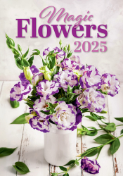 Magic Flowers 2025 - nástěnný kalendář