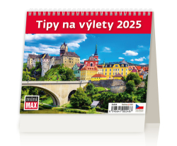 Tipy na výlety 2025 - stolní kalendář