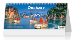 Obrázky ze světa 2025 - stolní kalendář