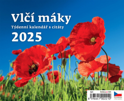 Vlčí máky 2025 - stolní kalendář