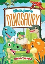 Malujeme dinosaury Omalovánka