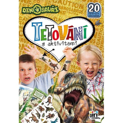 Tetování s aktivitami Dinosauři