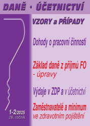 Daně, účetnictví, vzory a případy