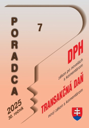 Poradca 7/2025 - Zákon o dani z pridanej hodnoty (DPH)