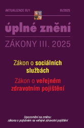 Aktualizace O sociálních službách, o veřejném zdravotním