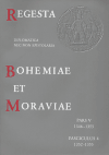 Regesta et Bohemiae et Moraviae V/4