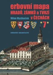 Mysliveček, Milan - Erbovní mapa hradů, zámků a tvrzí v Čechách 7