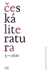 Česká literatura 3/2020