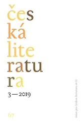 Česká literatura 3/2019