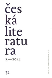 Česká literatura 3/2024