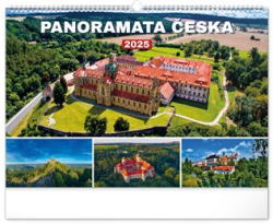 Nástěnný kalendář Panoramata Česka 2025