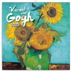 Poznámkový kalendář Vincent van Gogh 2025