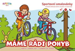 Máme rádi pohyb - Sportovní omalovánky