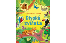 Divoká zvířata - Samolepková knížka