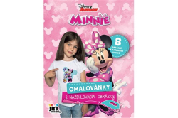 Minnie - Omalovánky s nažehlovacími obrázky