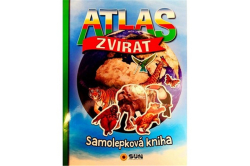 Atlas zvířat - samolepková kniha